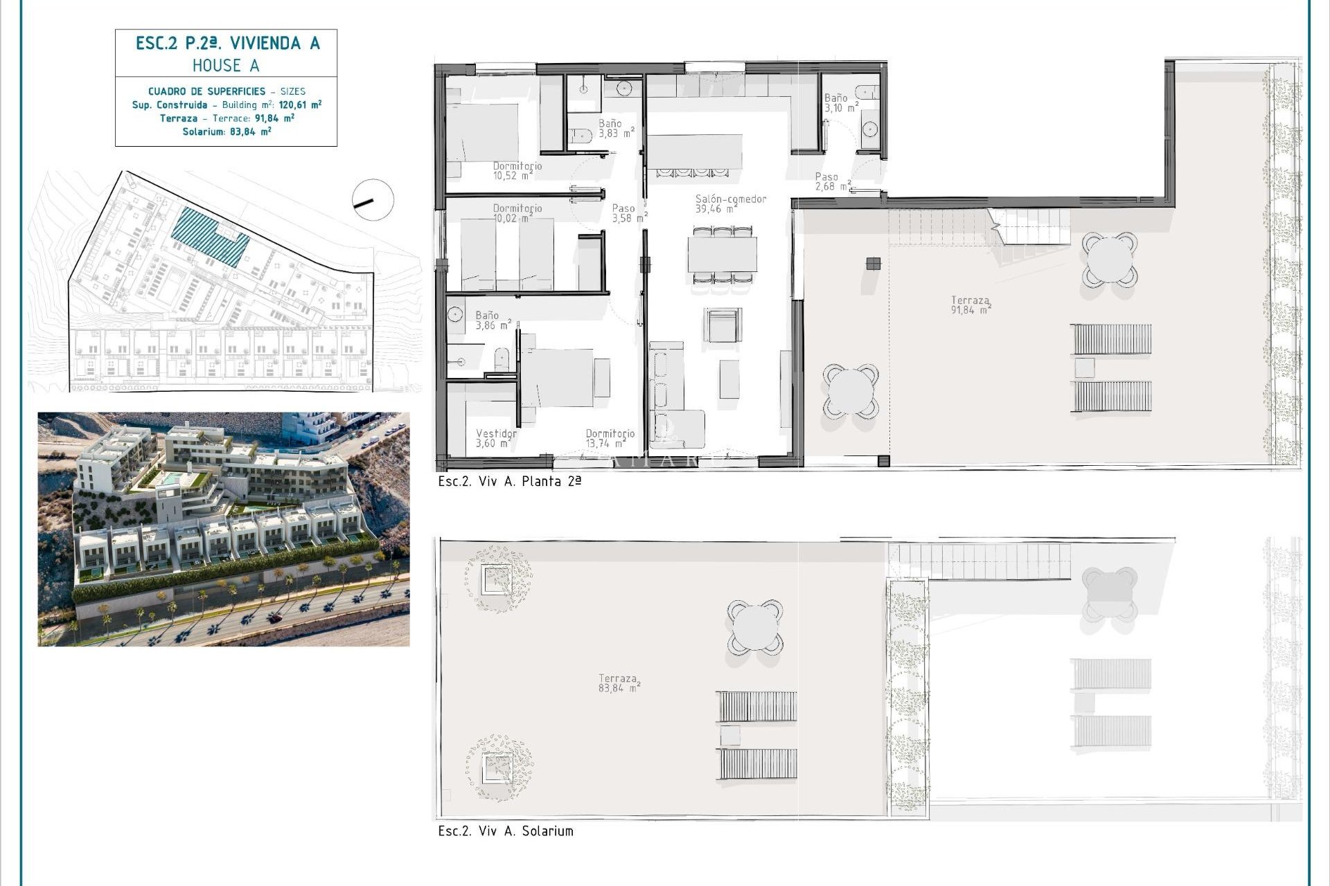 Nouvelle construction - Attique -
Aguilas - Playa del Hornillo