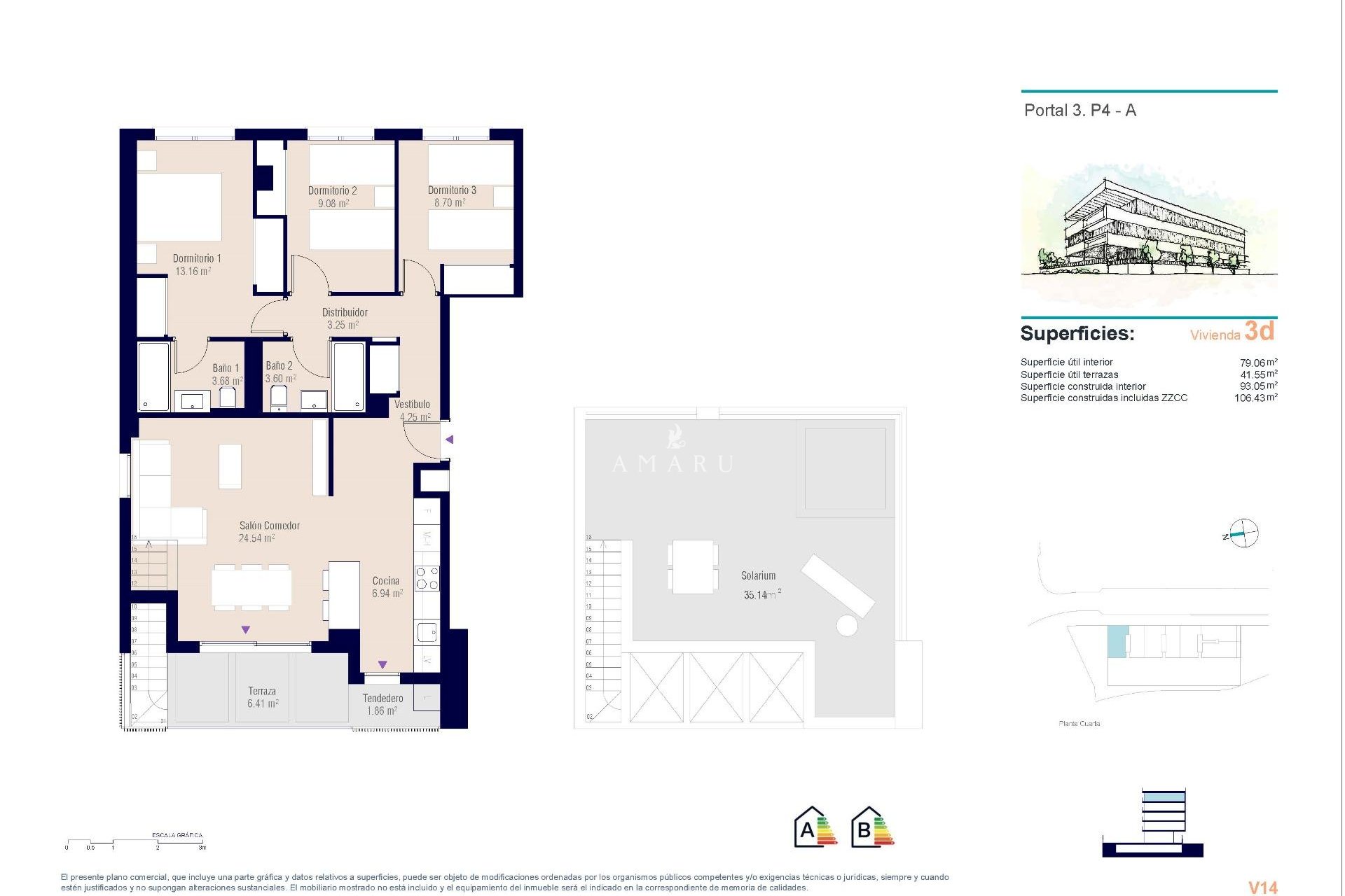 Nouvelle construction - Attique -
Alicante - San Agustín-PAU 2