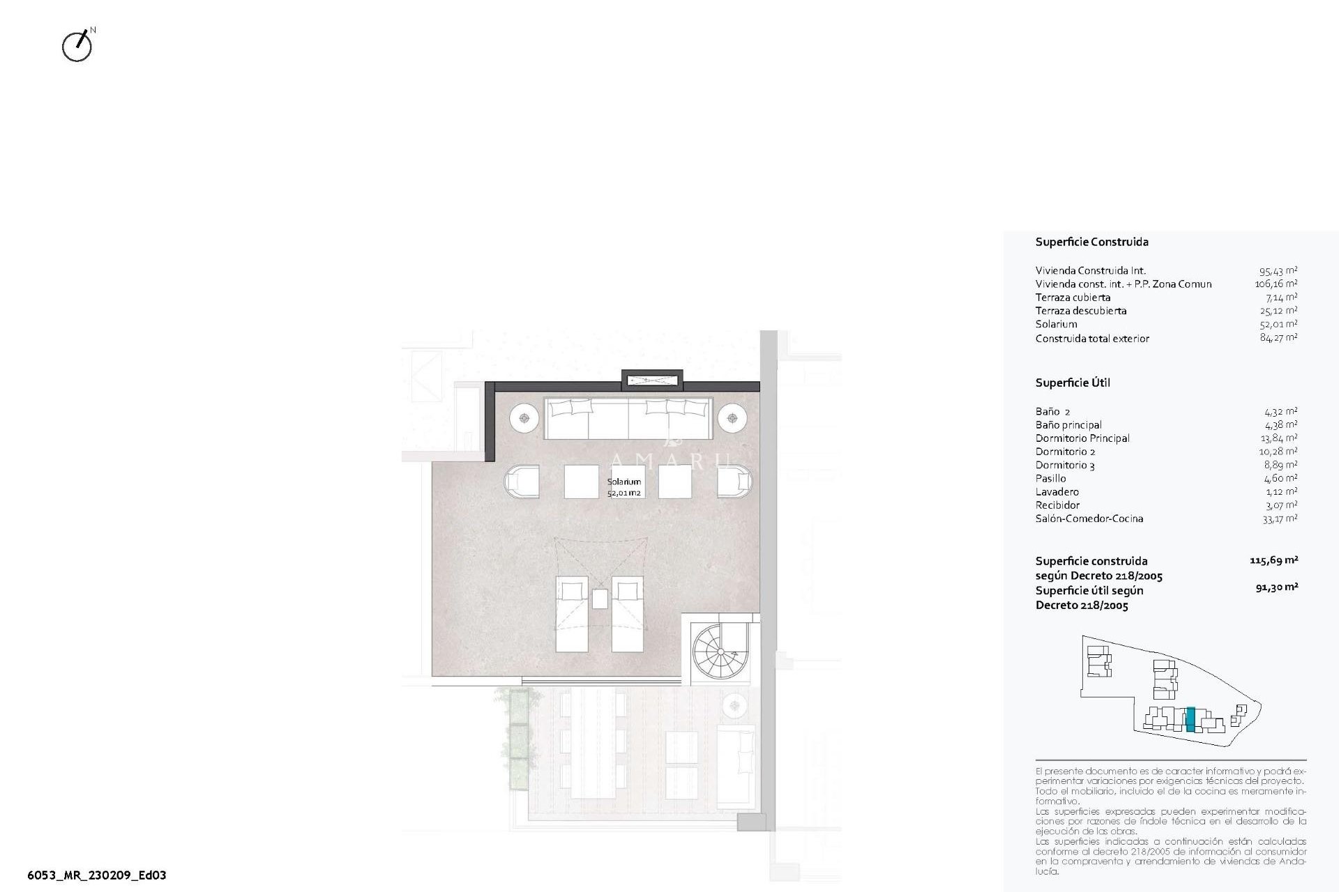 Nouvelle construction - Attique -
Benalmádena - Hospital Xanit