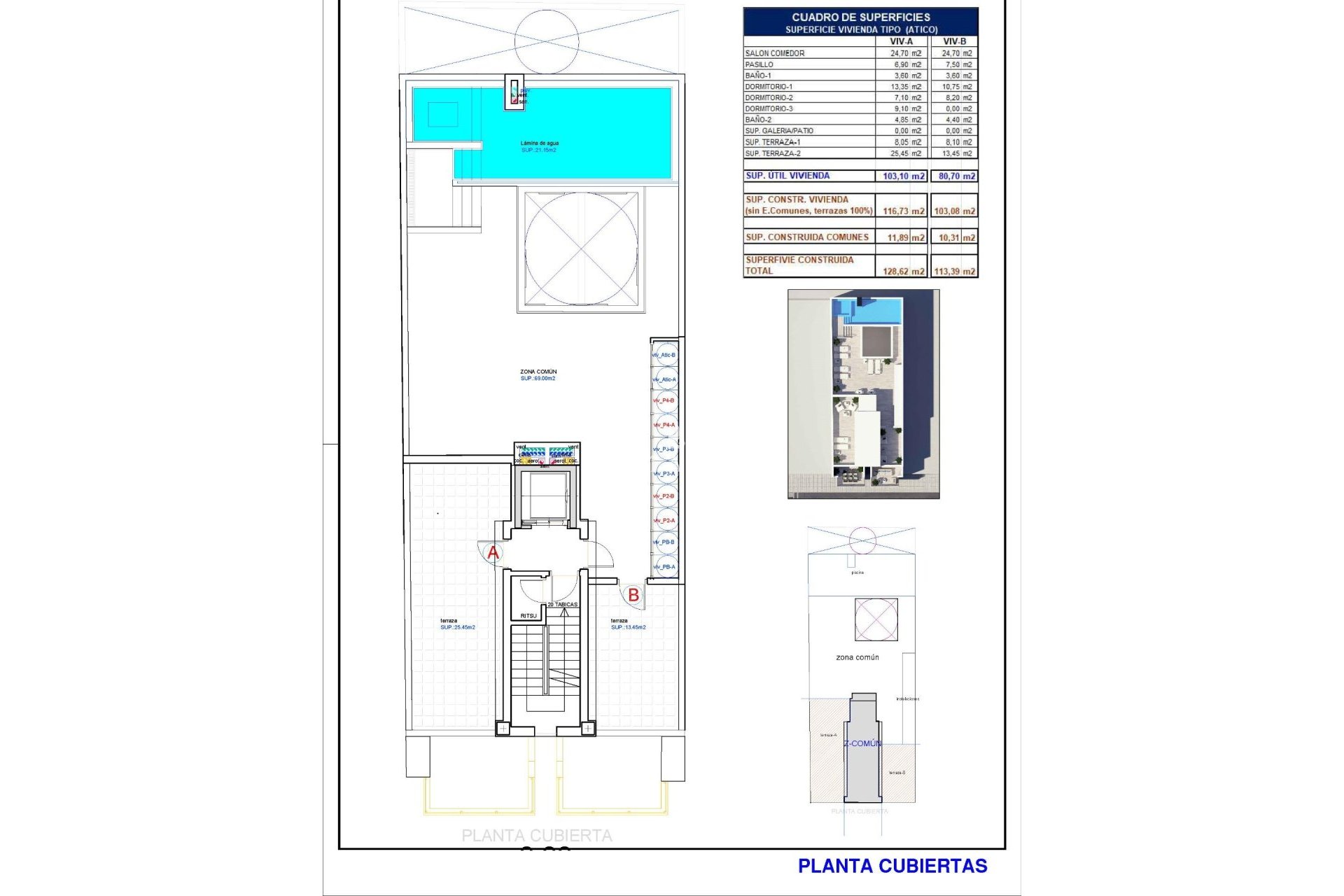 Nouvelle construction - Attique -
Torrevieja - Playa de El Cura