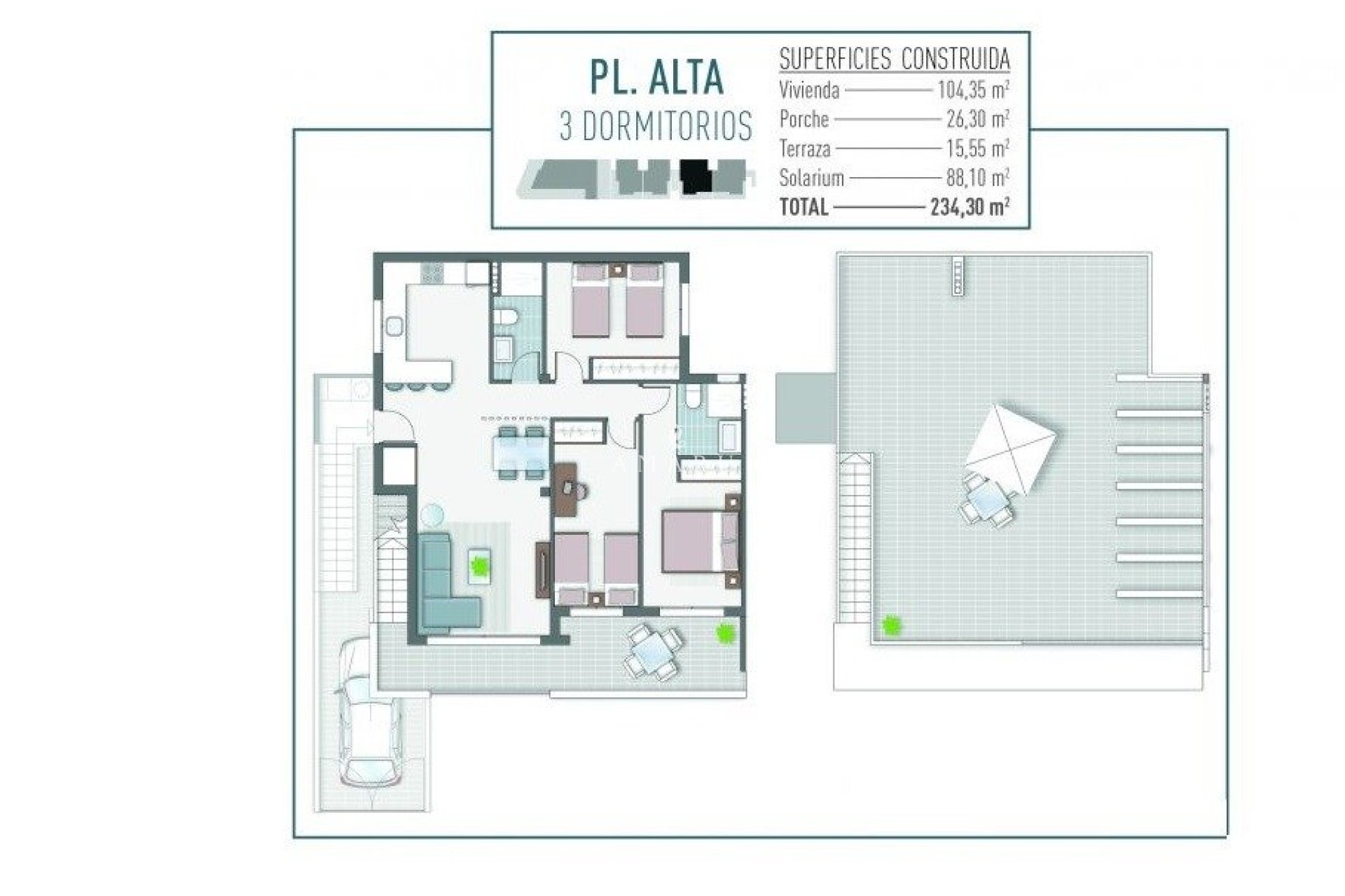 Nouvelle construction - Bungalow -
Pilar de la Horadada - La Rambla