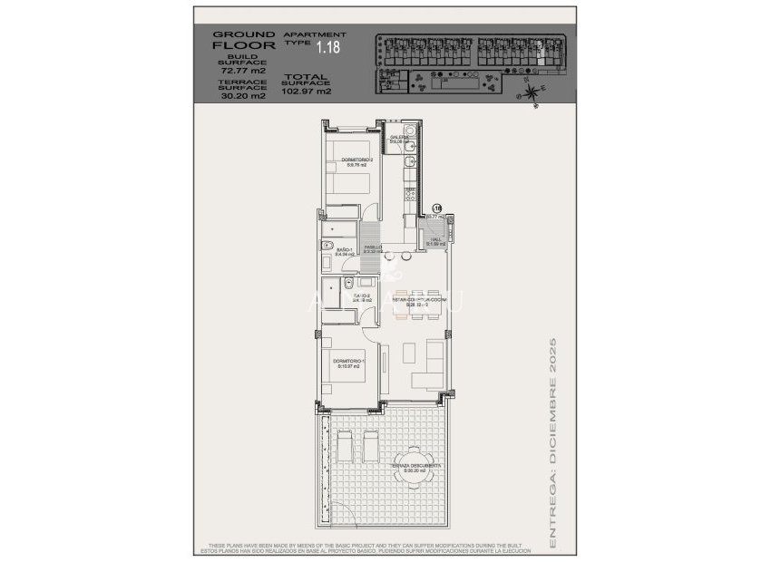 Nouvelle construction - Bungalow -
Torrevieja - Altos del Sol