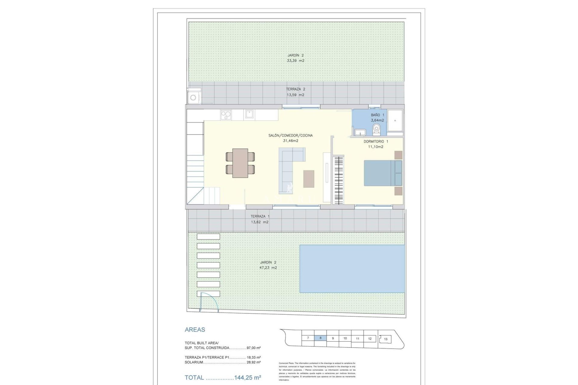 Nouvelle construction - Town House -
Orihuela Costa - Las Filipinas