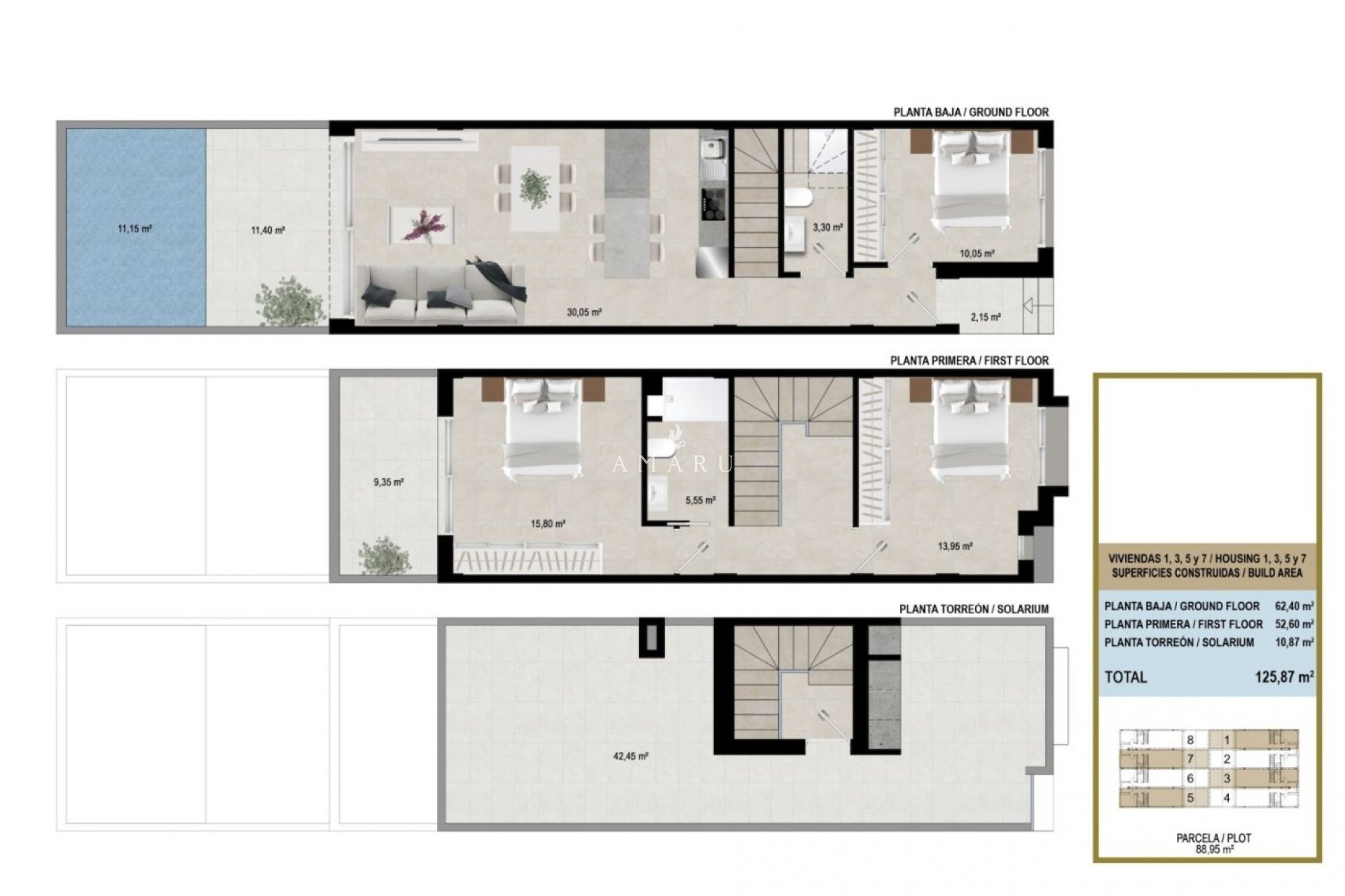 Nouvelle construction - Town House -
San Javier - pueblo