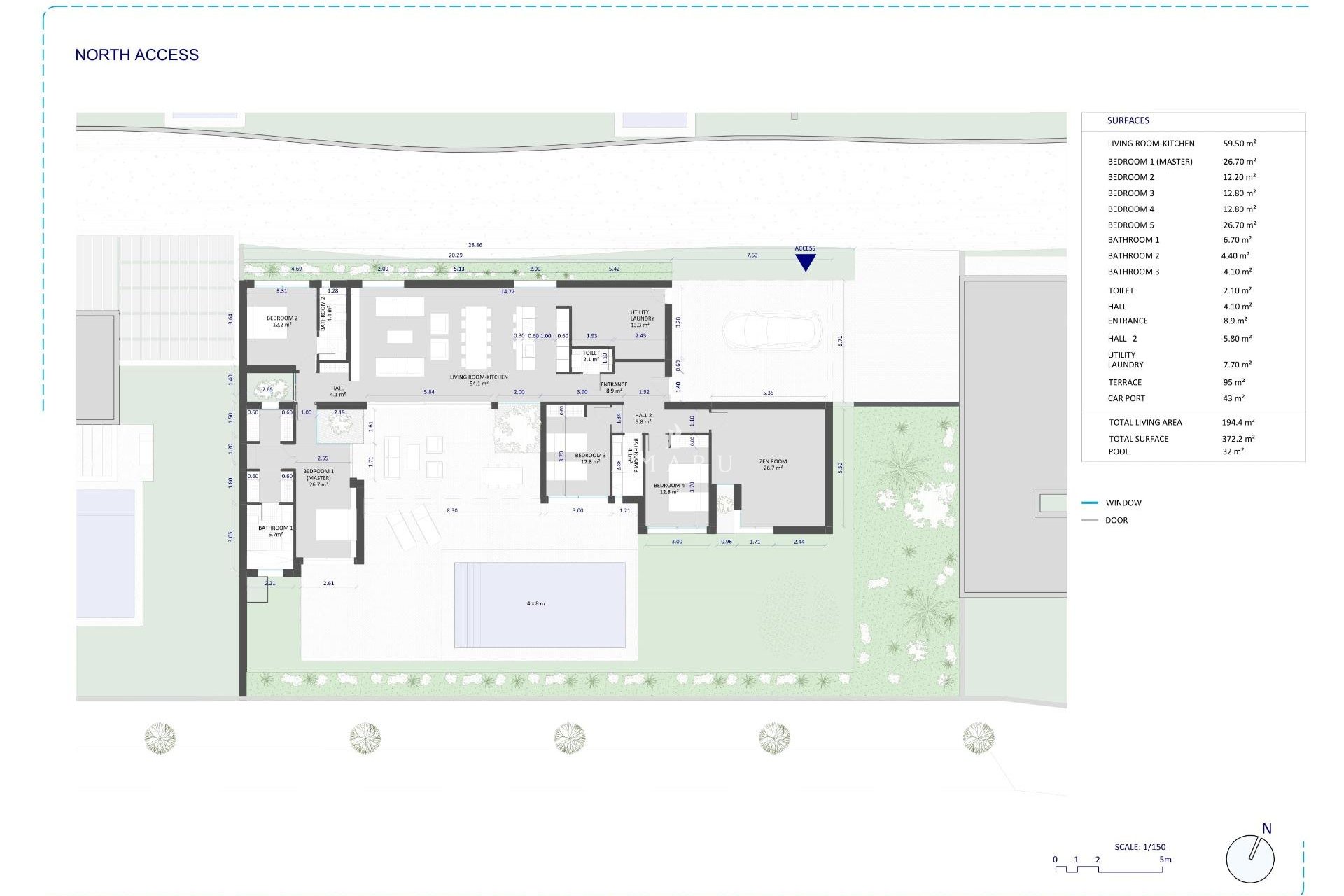 Nouvelle construction - Villa -
Banos y Mendigo - Altaona Golf