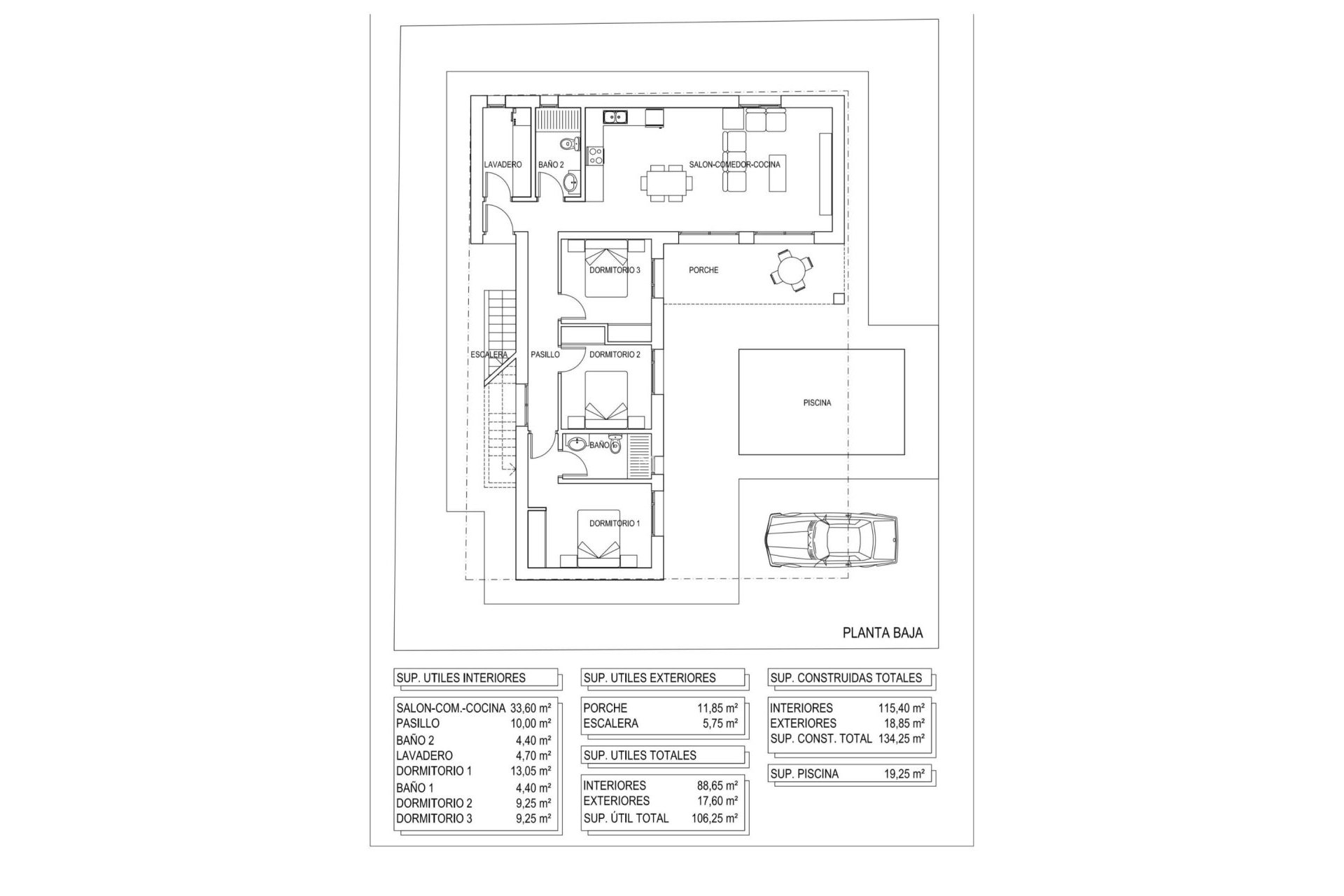 Nouvelle construction - Villa -
Pinoso - Lel