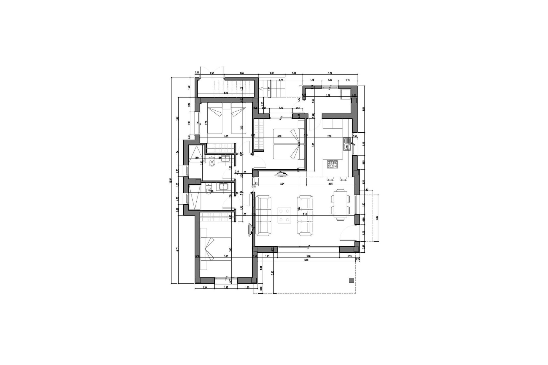 Nouvelle construction - Villa -
Rafal - polideportivo