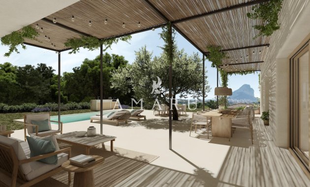 Villa - Nouvelle construction - Calpe - Partida Garduix