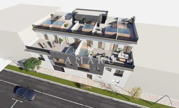 New Build - Apartment -
Pilar de la Horadada - pueblo