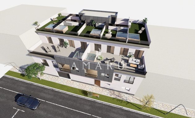 New Build - Apartment -
Pilar de la Horadada - pueblo