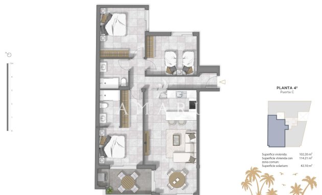 Nieuwbouw Woningen - Penthouse -
Guardamar del Segura - Pueblo
