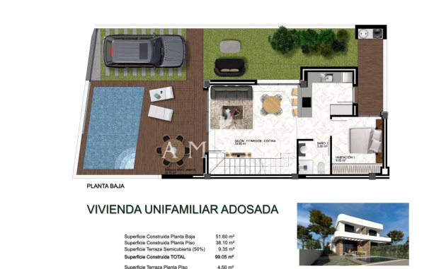 Nieuwbouw Woningen - Villa -
Montesinos - La Herrada