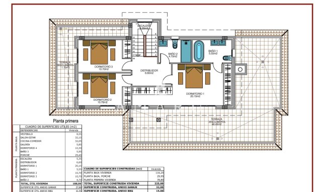 Nieuwbouw Woningen - Villa -
Pinoso - Camino Del Prado