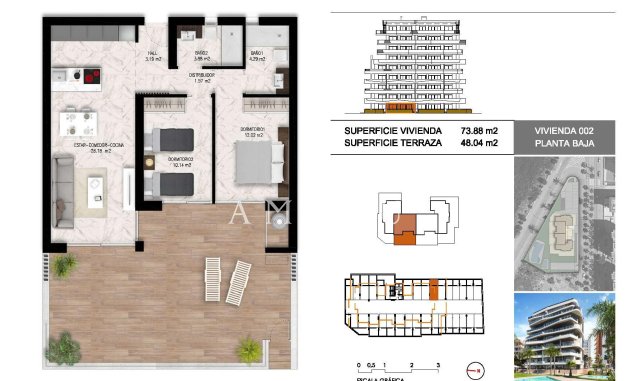 Nieuwbouw Woningen - Apartment -
Guardamar del Segura - Puerto