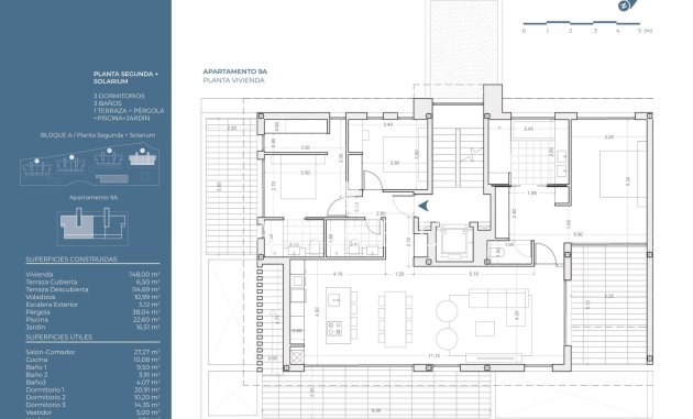 Nouvelle construction - Attique -
La Nucía - Puerto Azul