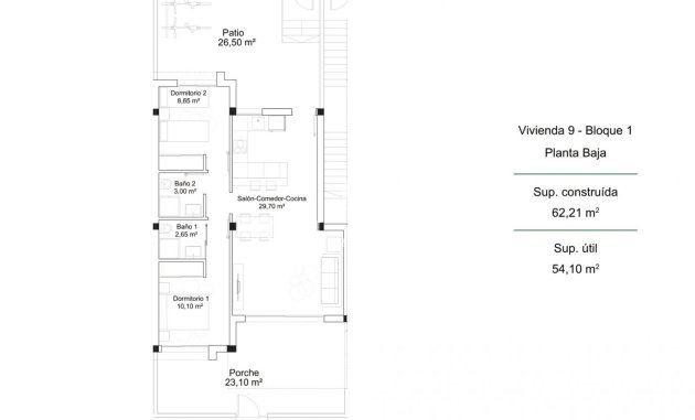 Nouvelle construction - Bungalow -
Orihuela Costa - PAU 26