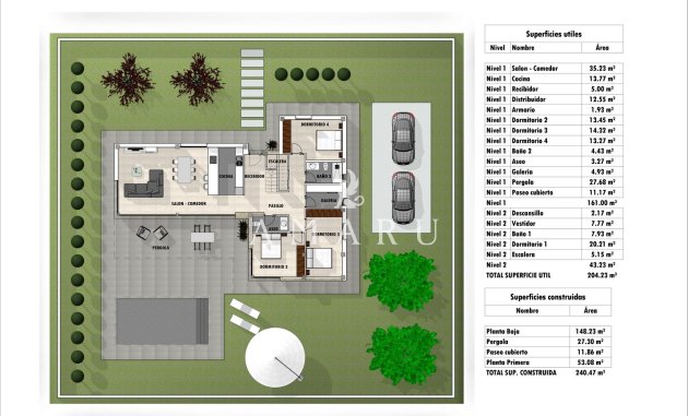 Nieuwbouw Woningen - Villa -
Pinoso - Lel