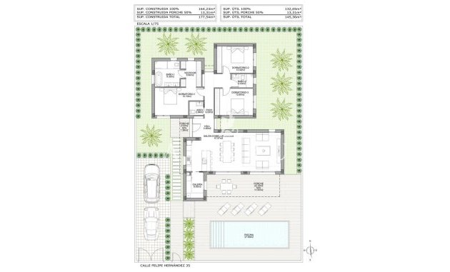 Nieuwbouw Woningen - Villa -
Benijofar - Polideportivo