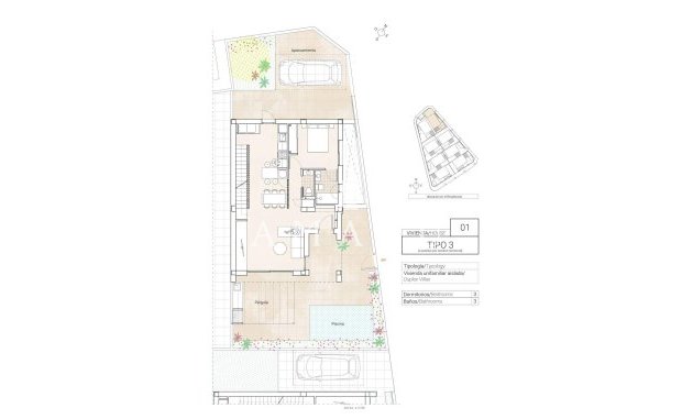 Nieuwbouw Woningen - Villa -
Hondón de las Nieves - Centro