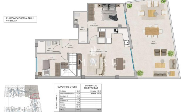 Nieuwbouw Woningen - Penthouse -
Santa Pola - Estacion de autobuses