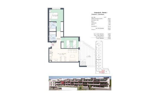 Nieuwbouw Woningen - Apartment -
Benijofar - Pueblo