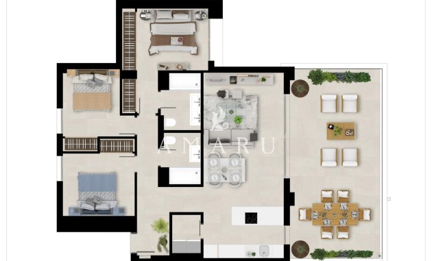 Nieuwbouw Woningen - Apartment -
Marbella - La Cerquilla