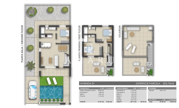 Nieuwbouw Woningen - Villa -
Pilar de la Horadada - Polideportivo