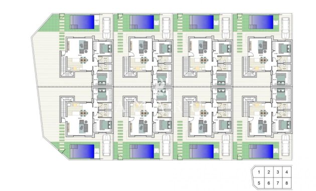 Nieuwbouw Woningen - Villa -
Torre Pacheco - Roldán