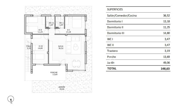 Nieuwbouw Woningen - Bungalow -
San Miguel de Salinas - Pueblo