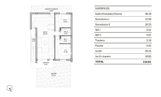 Nouvelle construction - Bungalow -
San Miguel de Salinas - Pueblo