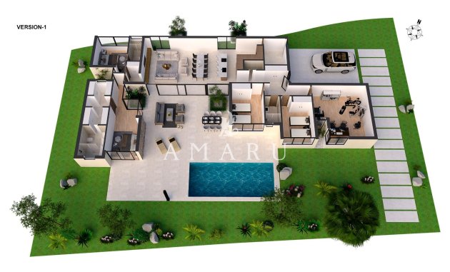 Nouvelle construction - Villa -
Banos y Mendigo - Altaona Golf