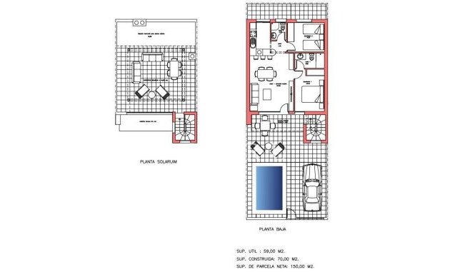 Nieuwbouw Woningen - Town House -
Fuente Álamo - La Pinilla