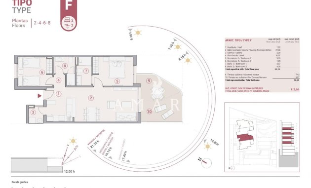 Nieuwbouw Woningen - Apartment -
Calpe - Manzanera