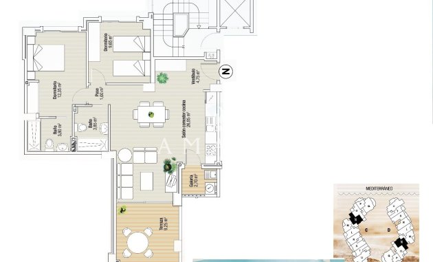 Nieuwbouw Woningen - Apartment -
La Manga del Mar Menor - La Manga