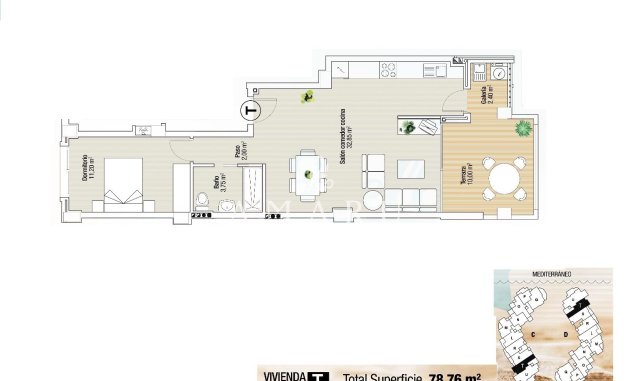 Nieuwbouw Woningen - Apartment -
La Manga del Mar Menor - La Manga