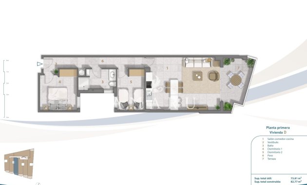 Nieuwbouw Woningen - Apartment -
San Pedro del Pinatar - Playa Villananitos