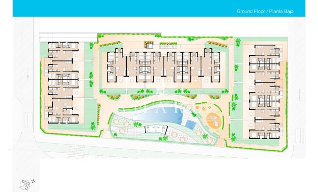 Nieuwbouw Woningen - Bungalow -
Pilar de la Horadada - Polideportivo