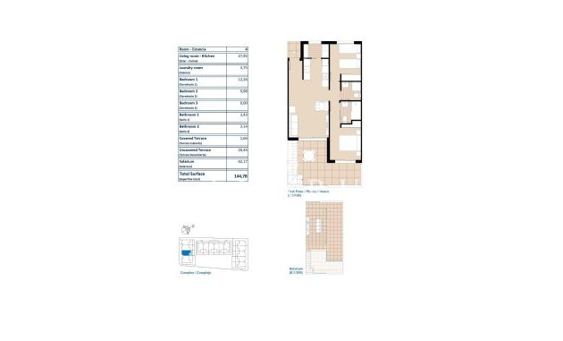 Nieuwbouw Woningen - Bungalow -
Pilar de la Horadada - Polideportivo