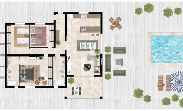 Nieuwbouw Woningen - Villa -
Abanilla - Cañada de la Leña