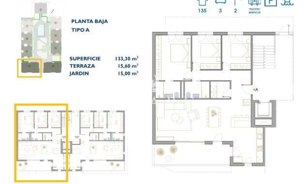 Nieuwbouw Woningen - Apartment -
San Pedro del Pinatar - Pueblo