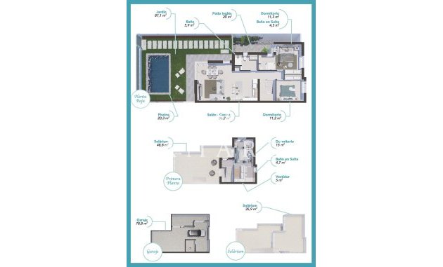 Nieuwbouw Woningen - Villa -
Los Alcazares - Torre del Rame