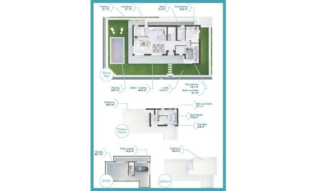 Nieuwbouw Woningen - Villa -
Los Alcazares - Torre del Rame