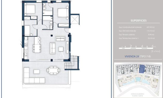 Nieuwbouw Woningen - Penthouse -
3409 - pueblo