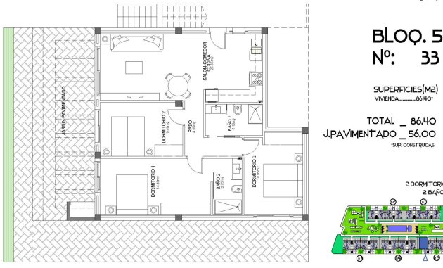 Nieuwbouw Woningen - Bungalow -
Algorfa - La Finca Golf