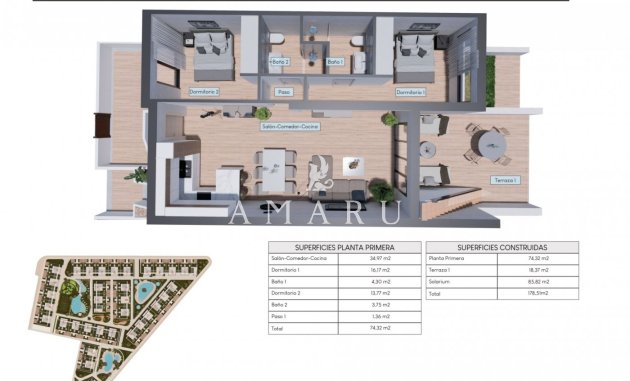 Nouvelle construction - Bungalow -
Torrevieja - Los Balcones