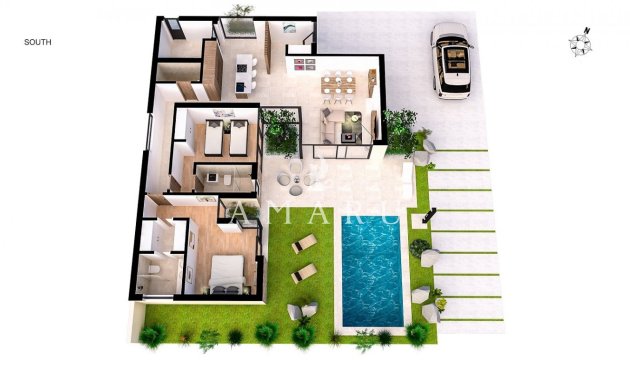 Nieuwbouw Woningen - Villa -
Banos y Mendigo - Altaona Golf