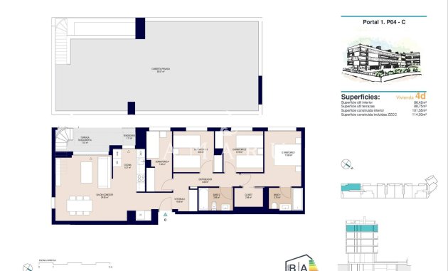 Nieuwbouw Woningen - Penthouse -
Alicante - San Agustín-PAU 2