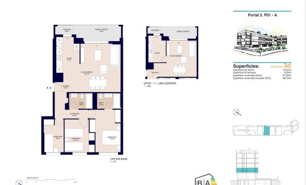 Nieuwbouw Woningen - Apartment -
Alicante - San Agustín-PAU 2