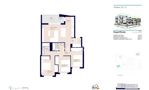 Nieuwbouw Woningen - Apartment -
Alicante - San Agustín-PAU 2