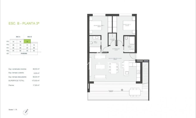 Nieuwbouw Woningen - Penthouse -
Orihuela - Las Colinas Golf